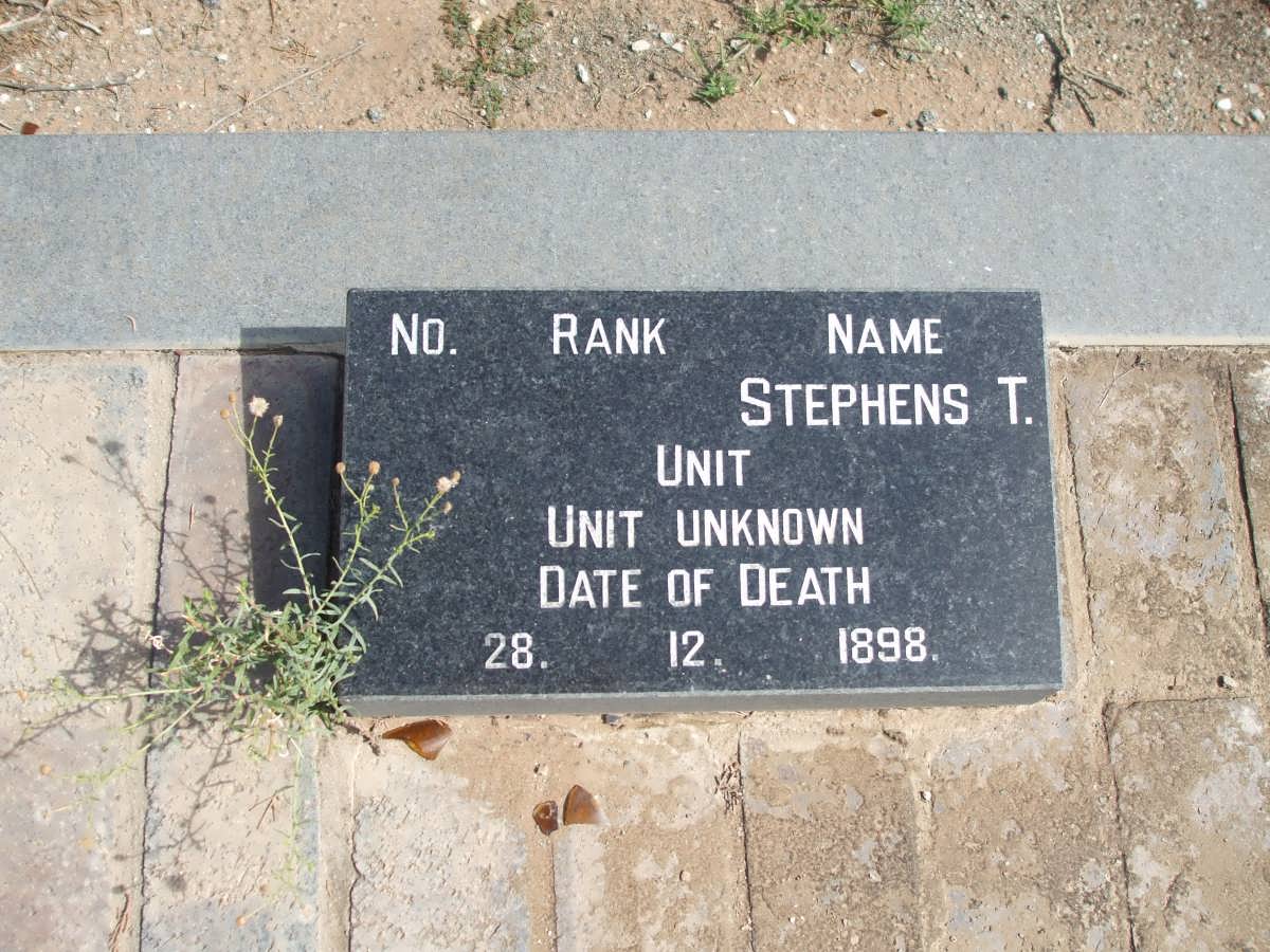 STEPHENS T. -1898