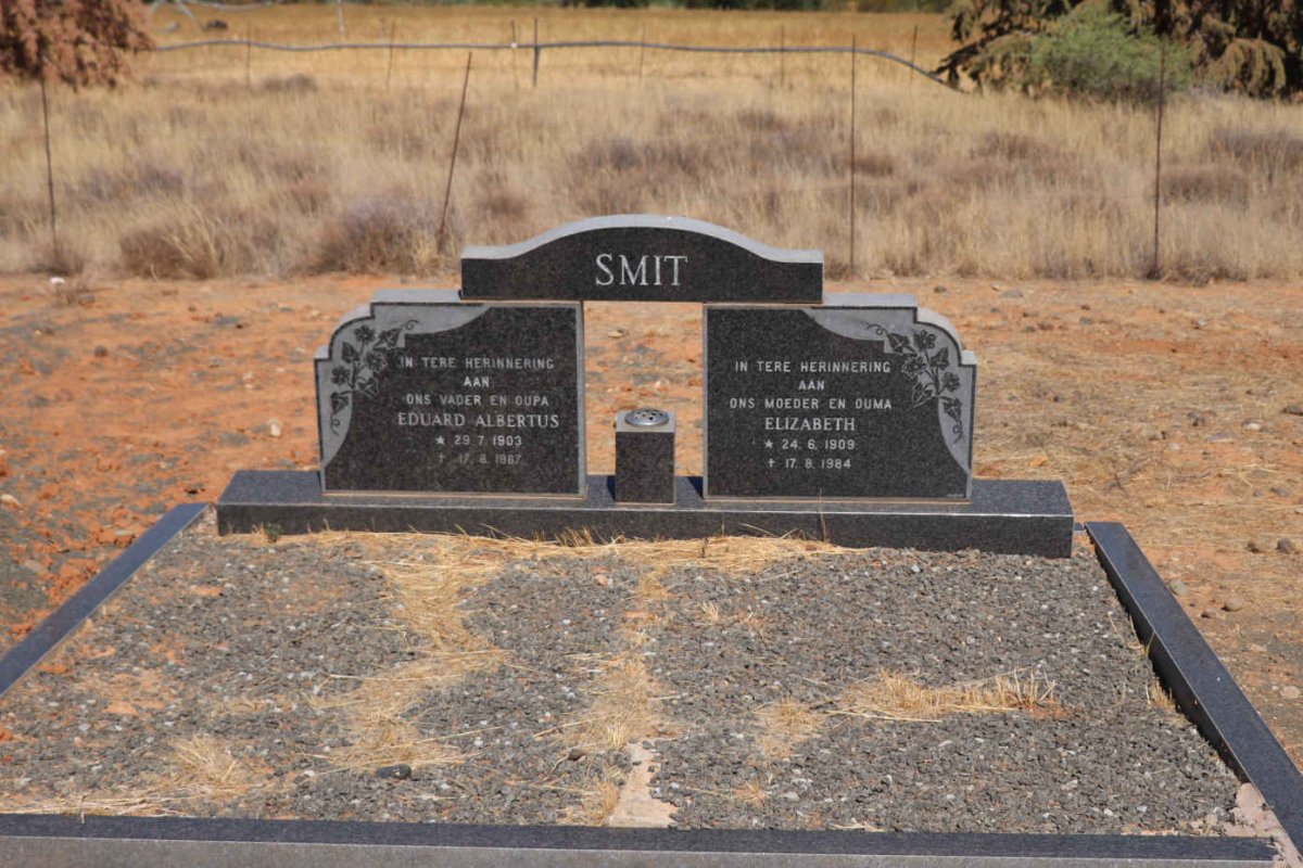 SMIT Eduard Albertus 1903-1987 &amp; Elizabeth 1909-1984