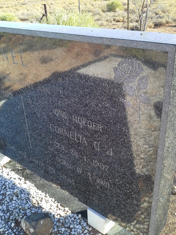 NEL Ockert Phillipus Hermanus 1900-1978 &amp; Cornelia G.J. 1907-1981