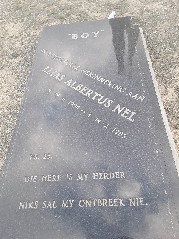 NEL Elias Albertus 1906-1983