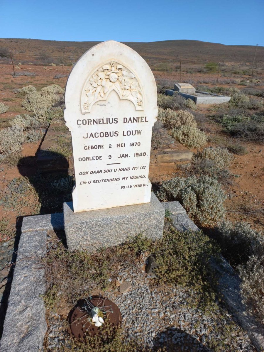 LOUW Cornelius Daniel Jacobus 1870-1940