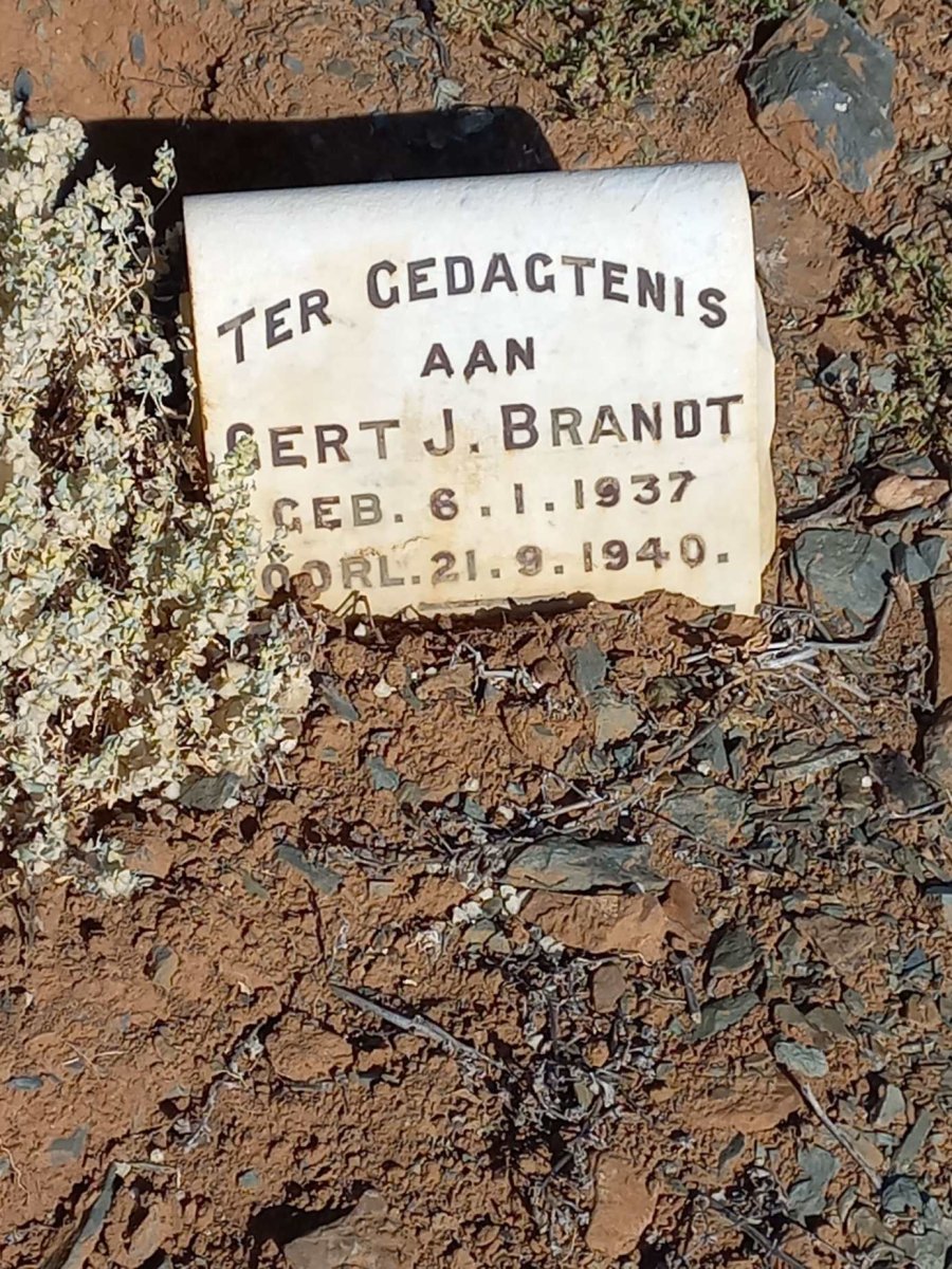 BRANDT Gert J. 1937-1940