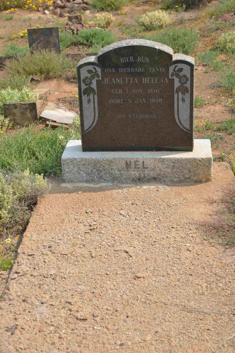 NEL Jeanetta Helena 1876-1958