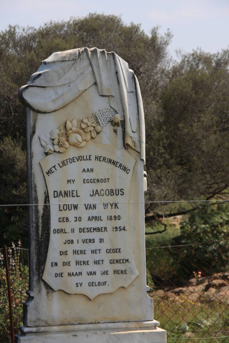 WYK Daniel Jacobus Louw, van 1890-1954