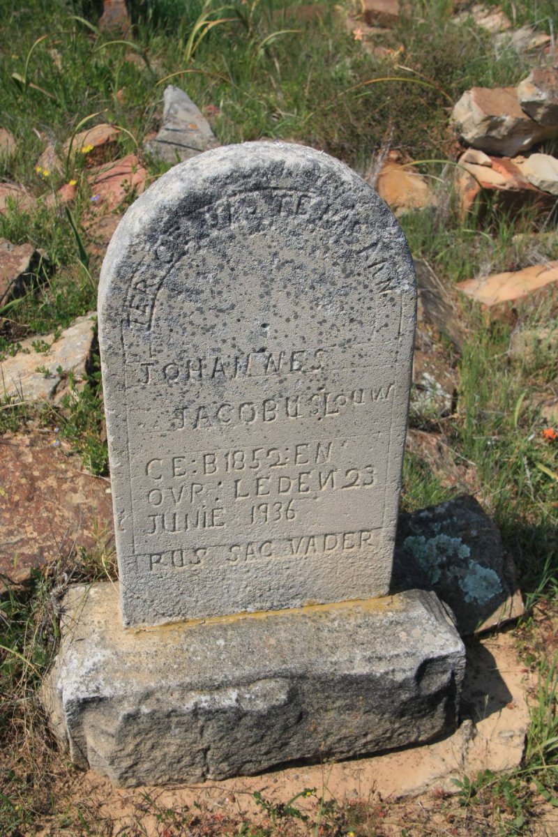 LOUW Johannes Jacobus 1852-1936