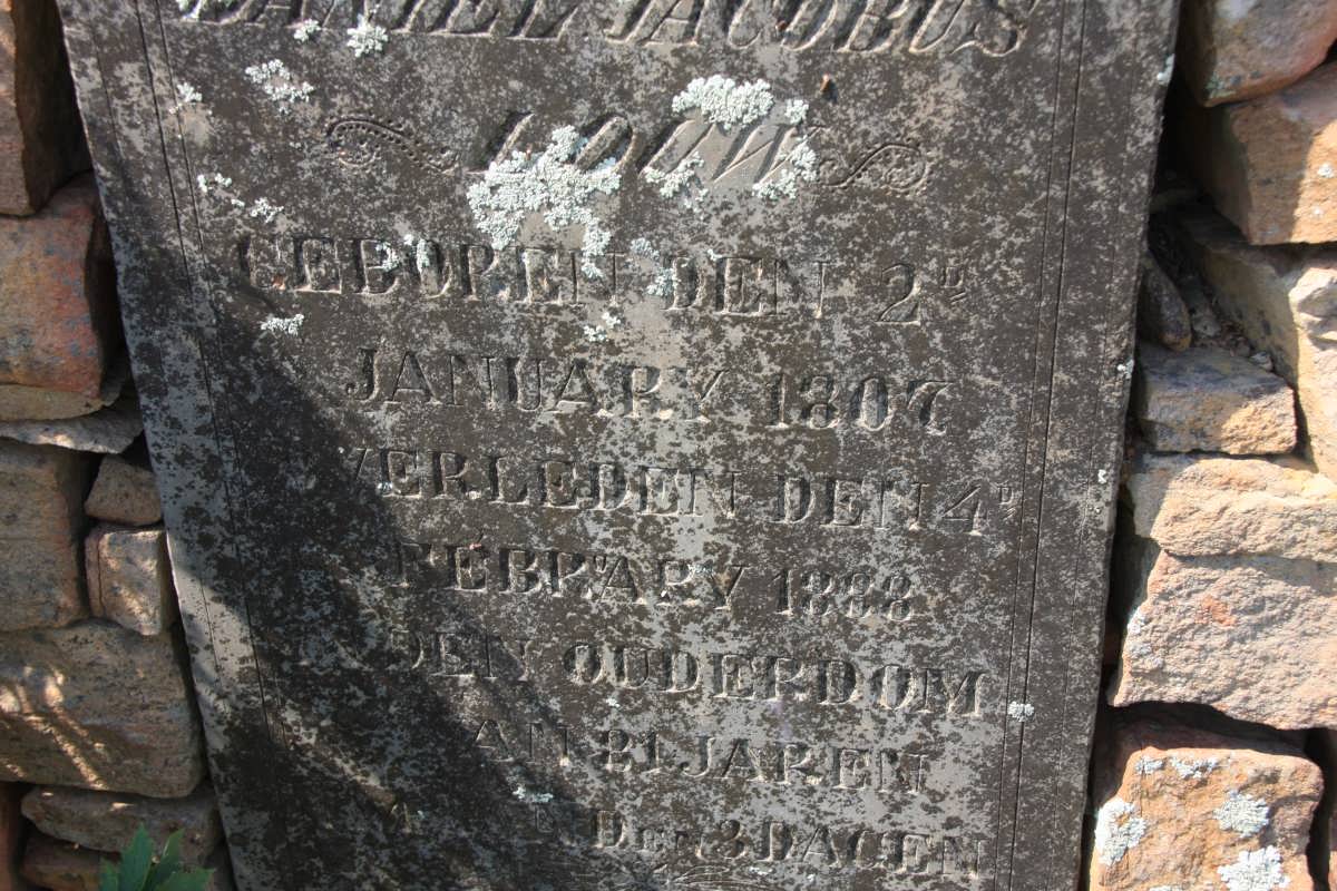 LOUW Daniel Jacobus 1807-1888 _3