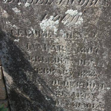 LOUW Daniel Jacobus 1807-1888 _3