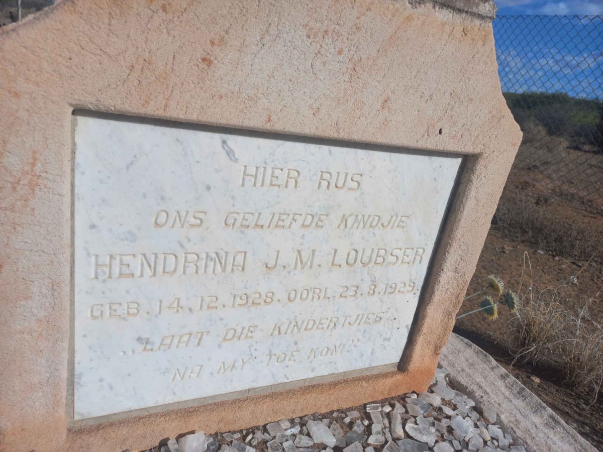 LOUBSER Hendrina 1928-1929