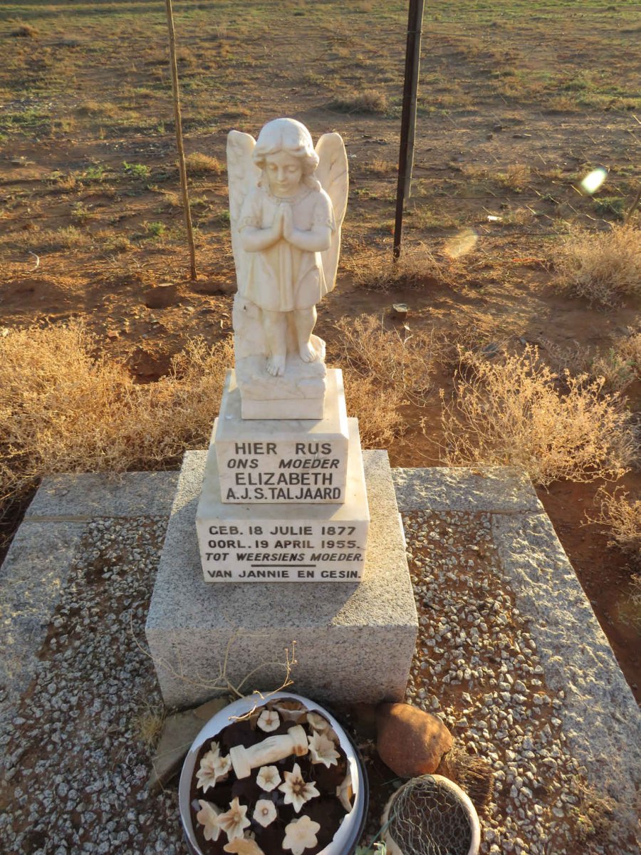 TALJAARD Elizabeth A.J.S. 1877-1955