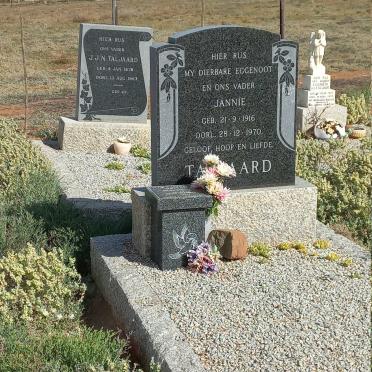 TALJAARD Jannie 1916-1970 & H.J.E. 1922-2011 _1