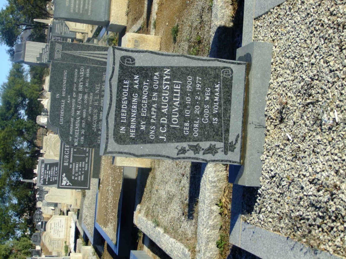 AUGUSTYN J.C.D. 1900-1977