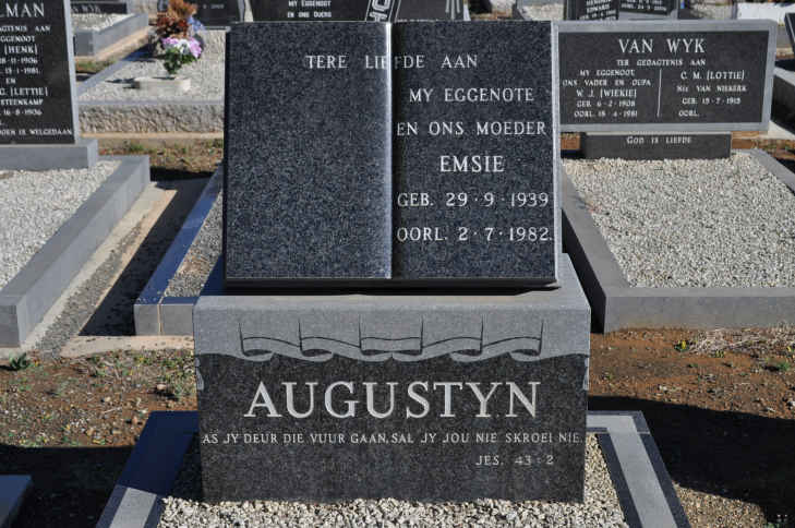 AUGUSTYN Emsie 1939-1982