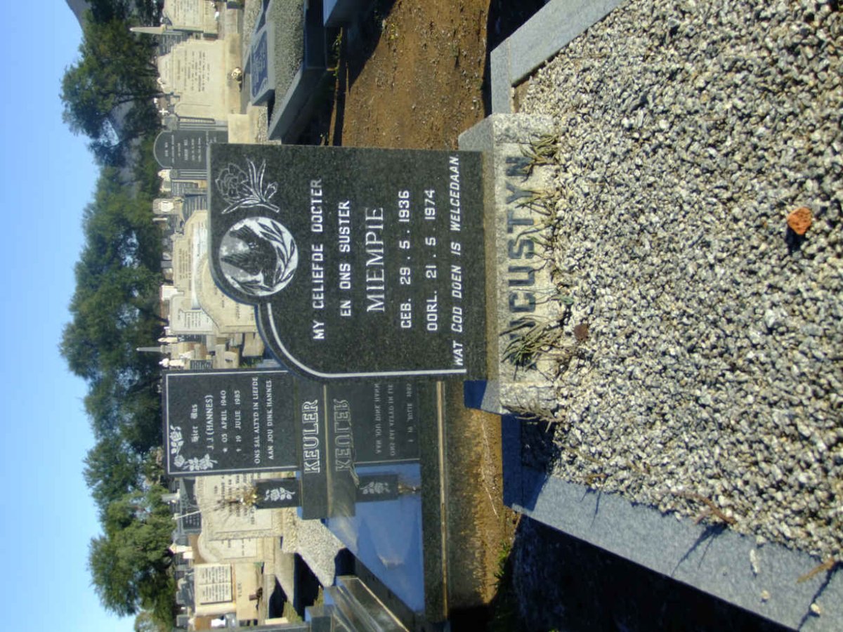 AUGUSTYN Miempie 1936-1974