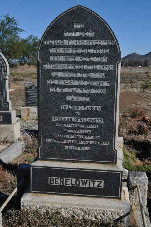 BERELOWITZ Deborah -1938