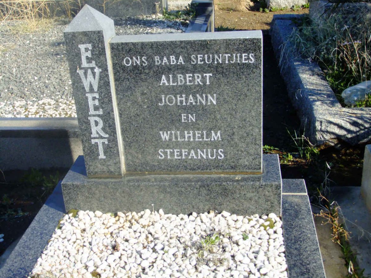 EWERT Albert Johann :: EWERT Wilhelm Stefanus