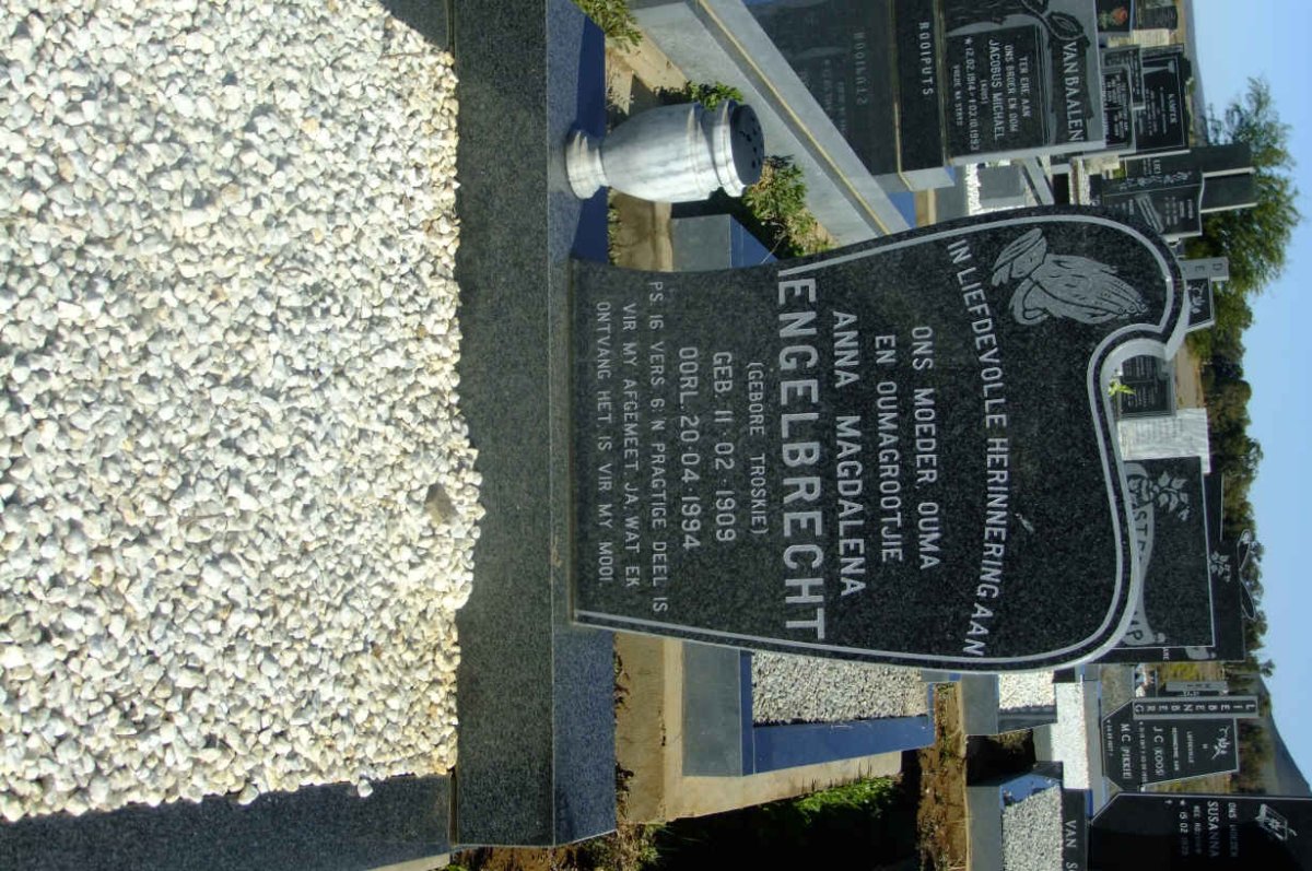 ENGELBRECHT Anna Magdalena nee TROSKIE 1909-1994
