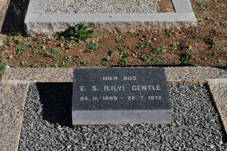 GENTLE E.S. 1899-1972