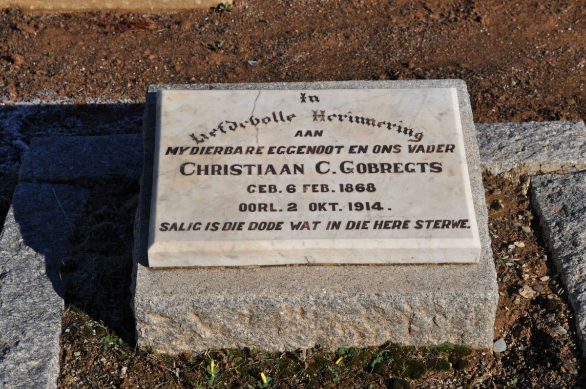 GOBREGTS Christiaan C. 1868-1914