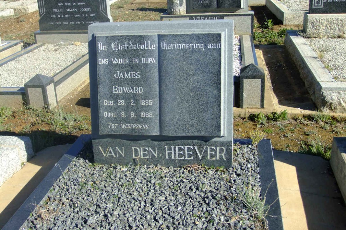 HEEVER James Edward, van den 1885-1968