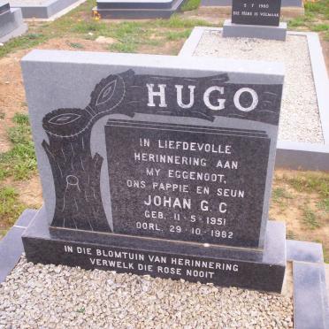 HUGO Johan G.C. 1951-1982