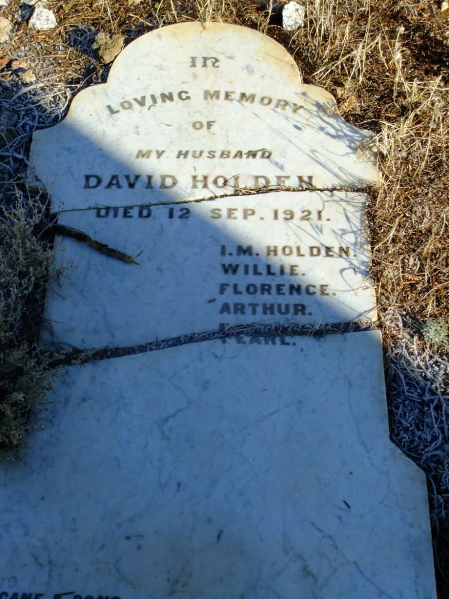 HOLDEN David -1921