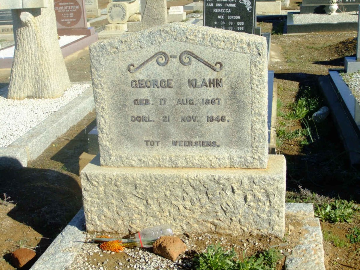 KLAHN George 1867-1946