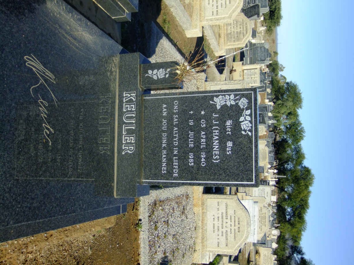 KEULER J.J. 1940-1985