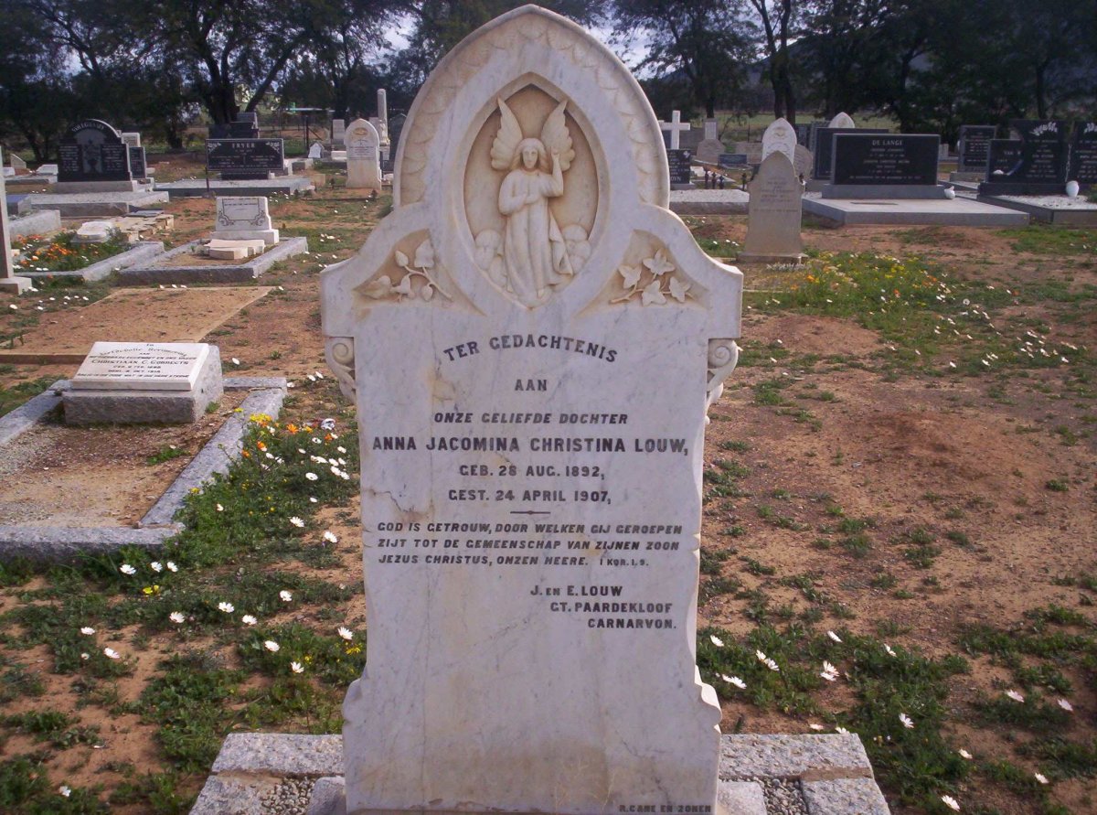 LOUW Anna Jacomina Christina 1892-1907