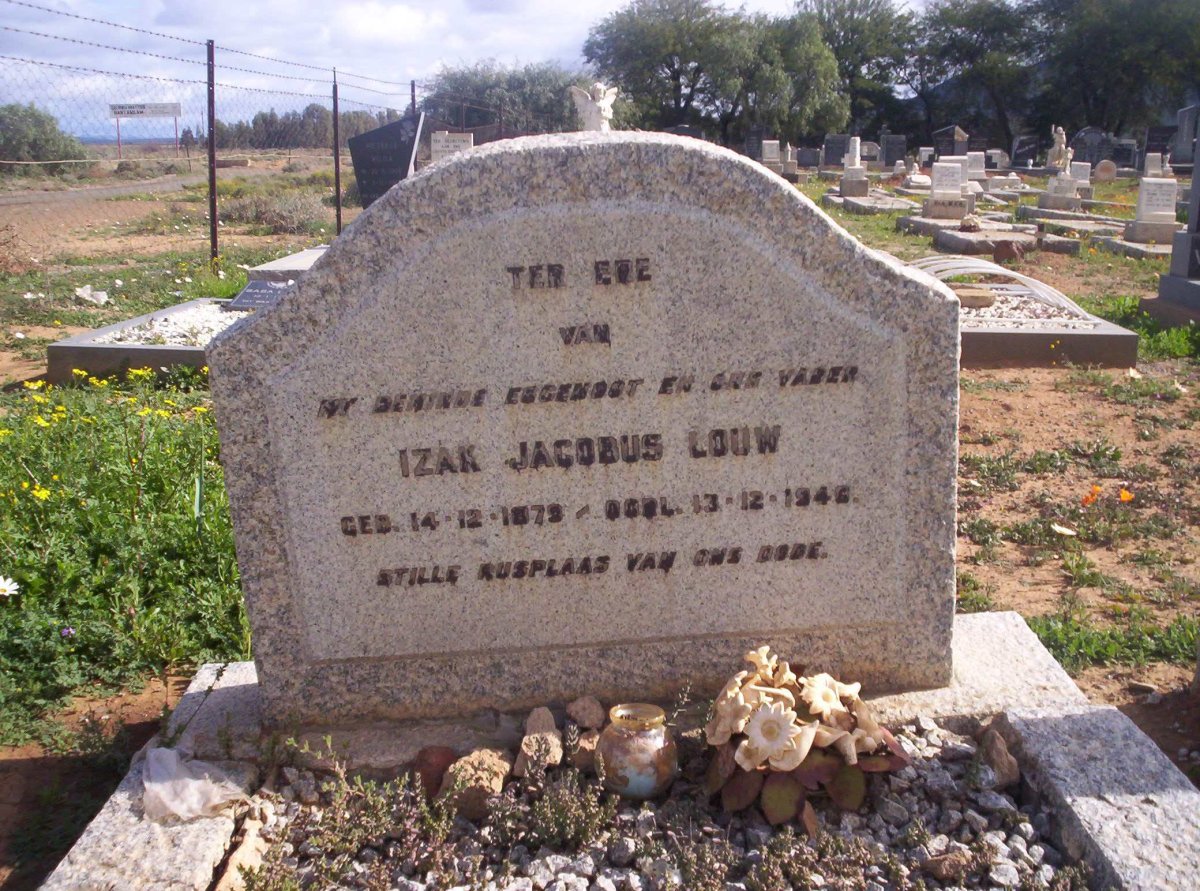 LOUW Izak Jacobus 1879-1946