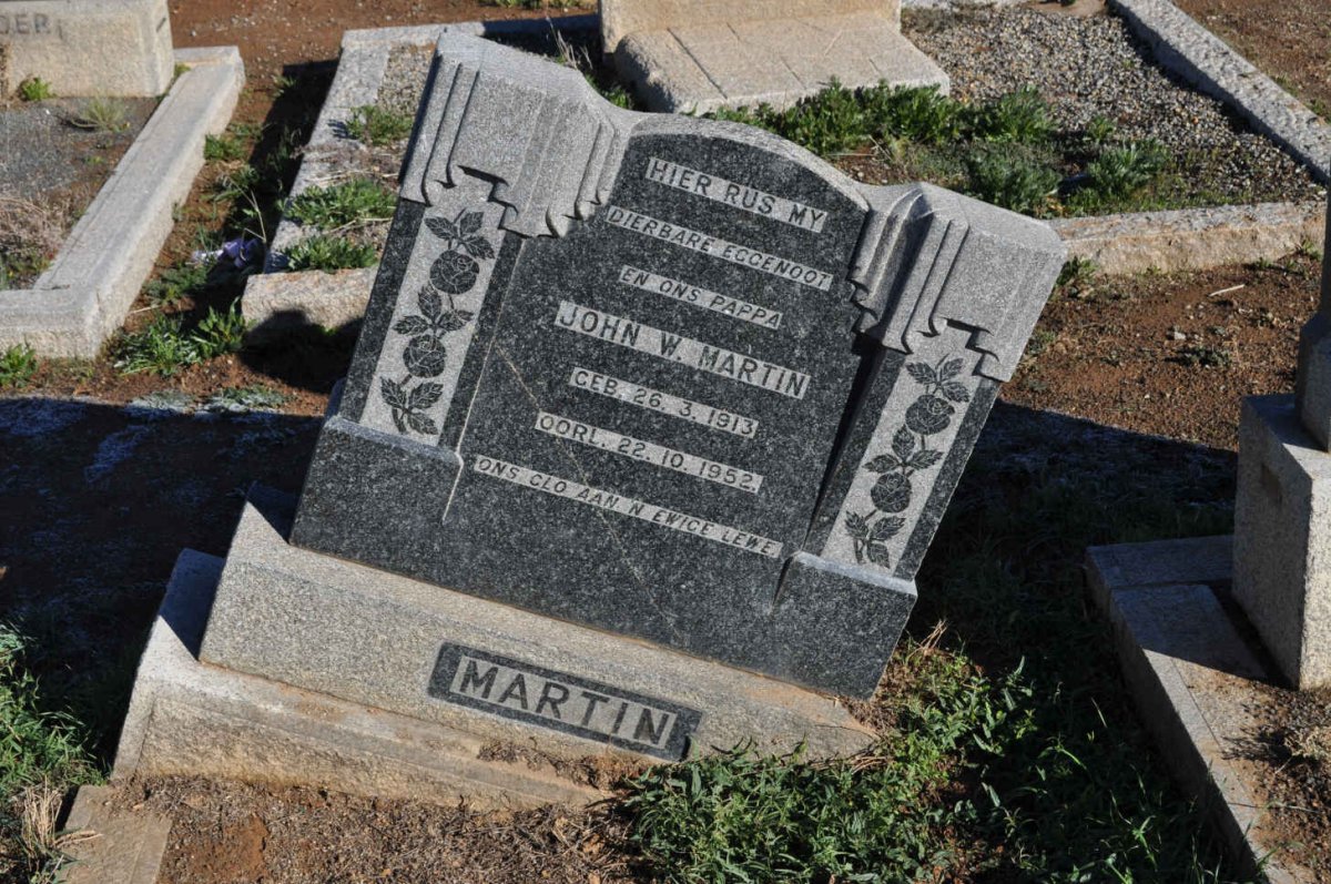 MARTIN John W. 1913-1952