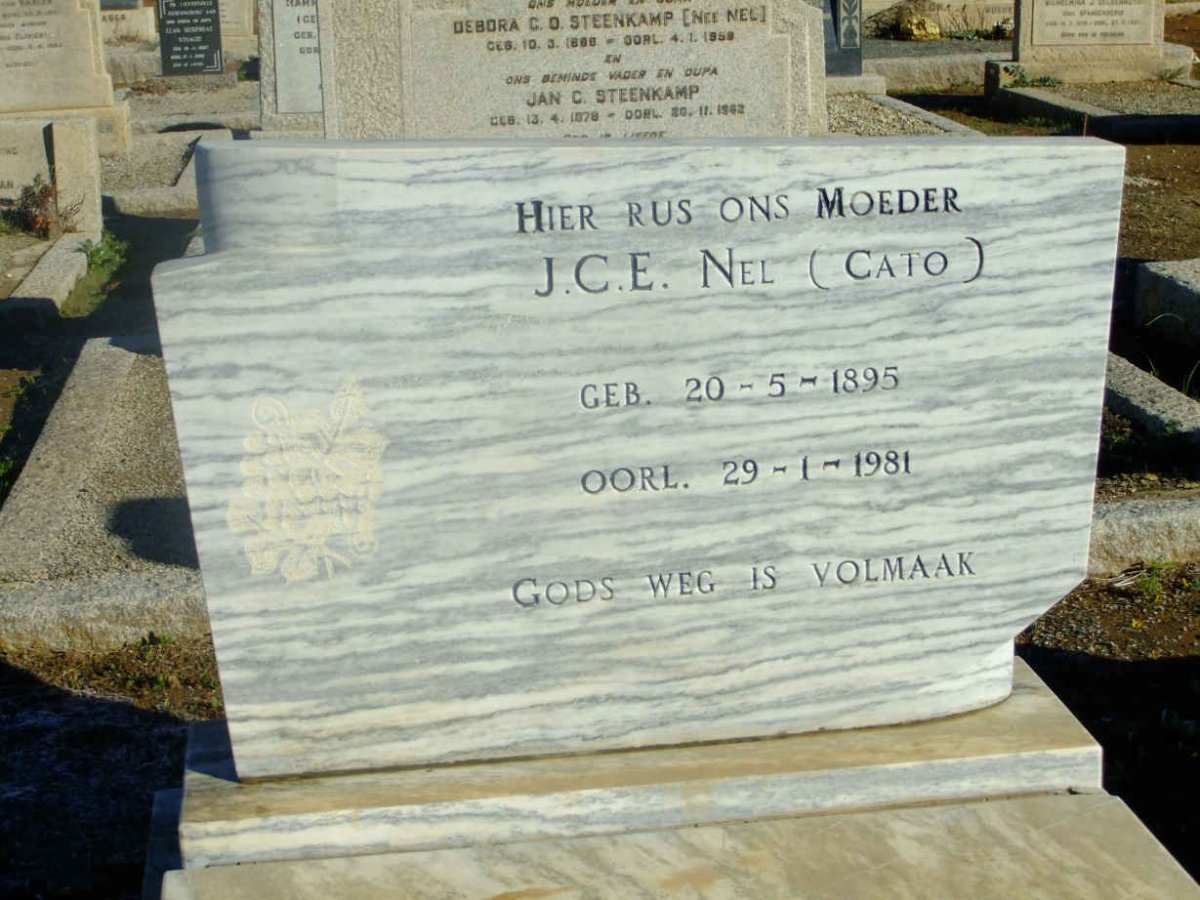 NEL J.C.E. 1895-1981