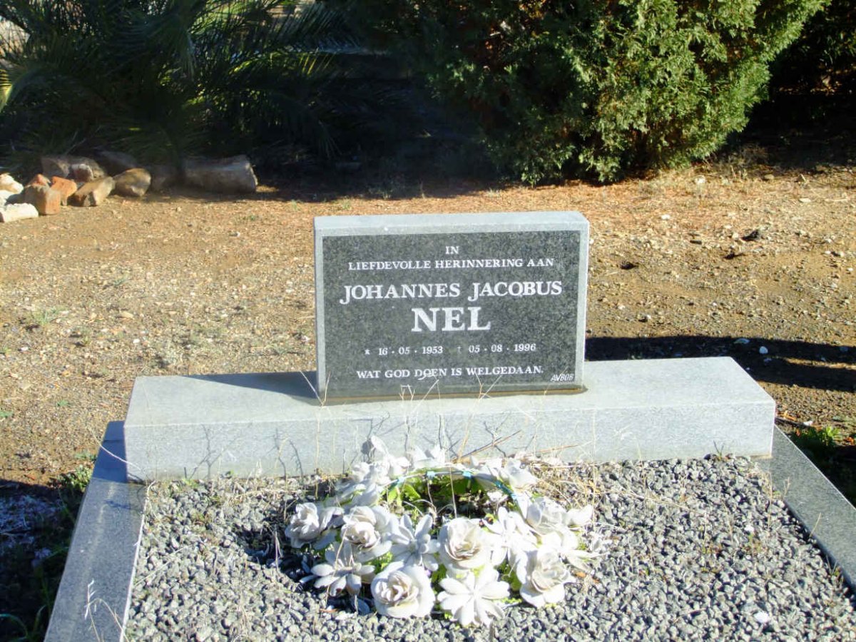 NEL Johannes Jacobus 1953-1996