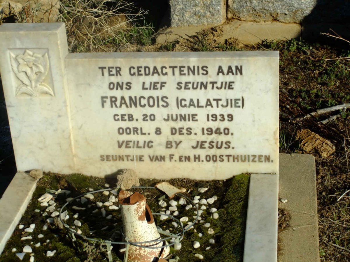 OOSTHUIZEN Francois 1939-1940