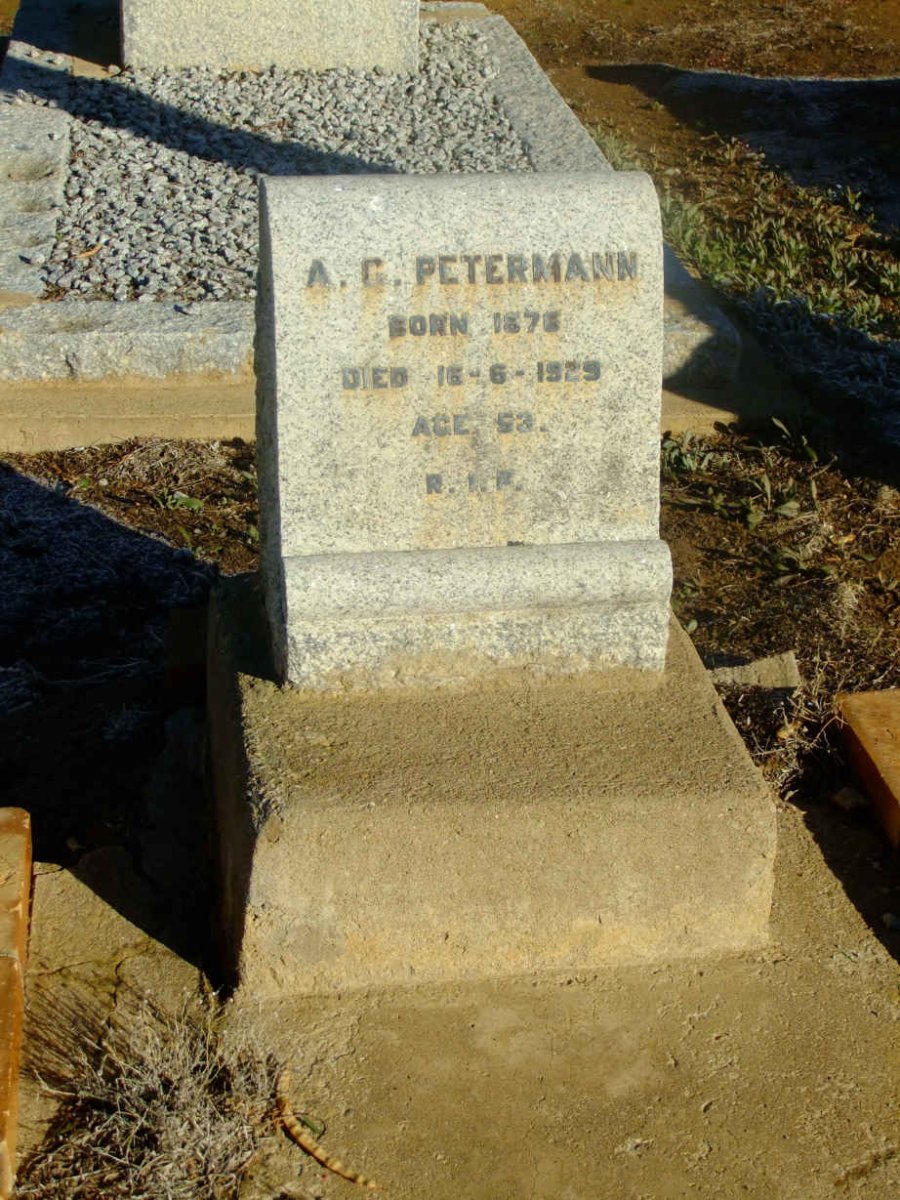 PETERMANN A.C. 1876-1929