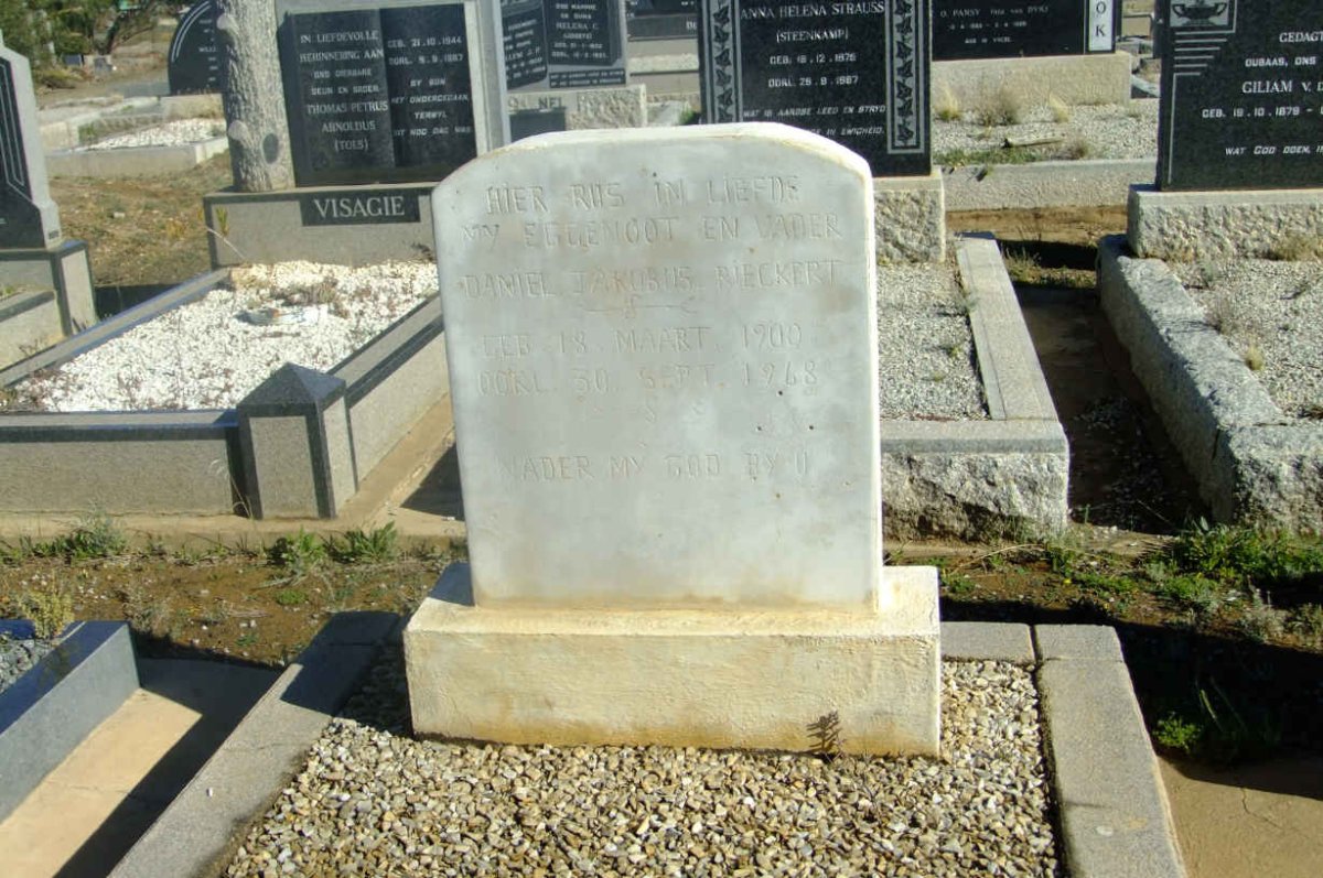 RIECKERT Daniel Jakobus 1900-1968