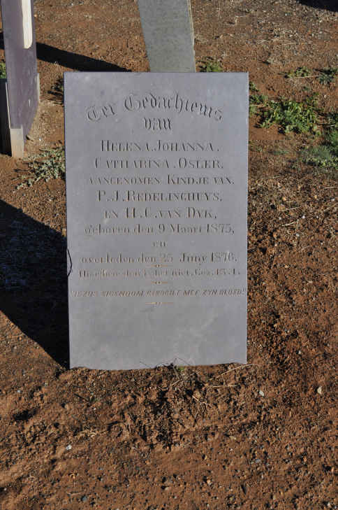 REDELINGHUYS Helena Johanna Catharina Osler 1875-1876