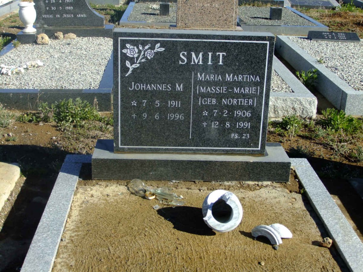 SMIT Johannes M. 1911-1996 &amp; Maria Martina NORTIER 1906-1991