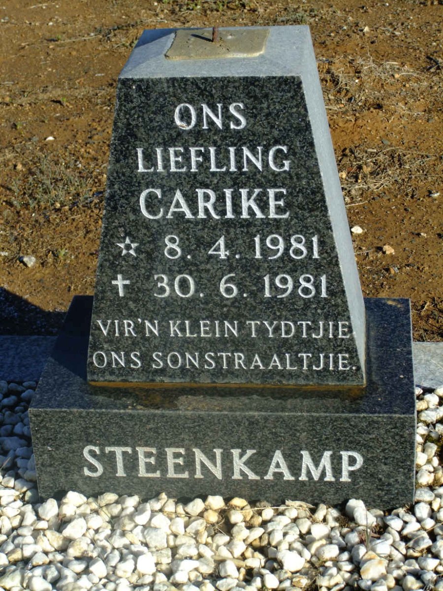 STEENKAMP Carike 1981-1981