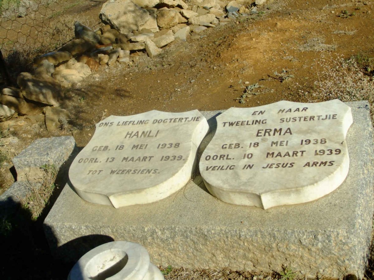 STADEN Hanli, van 1938-1939 :: VAN STADEN Erma 1938-1939