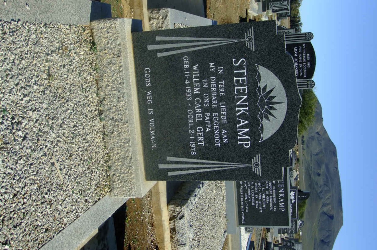 STEENKAMP Willem Carel Gert 1933-1978