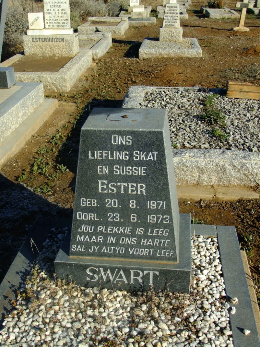 SWART Ester 1971-1973