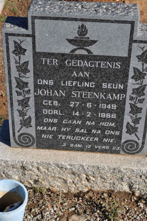 STEENKAMP Johan 1949-1966