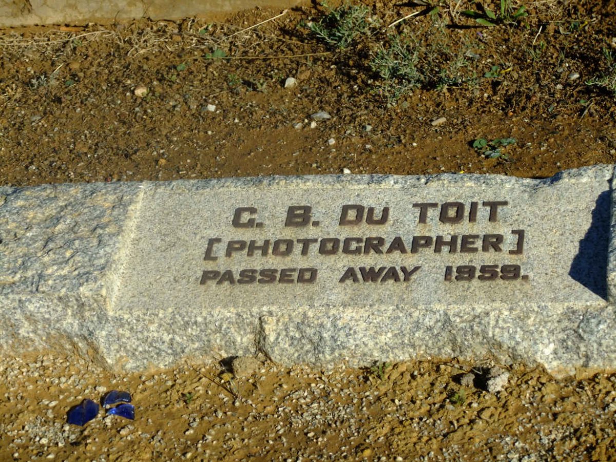 TOIT G.B., du -1959