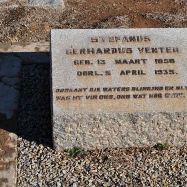 VENTER Stefanus Gerhardus 1858-1935