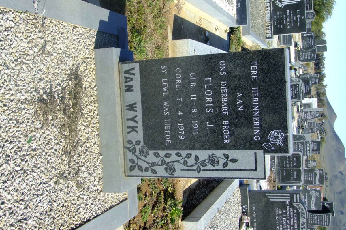WYK Floris J., van 1911-1979