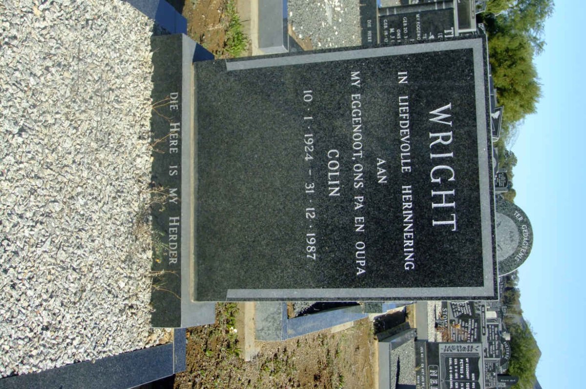 WRIGHT Colin 1924-1987