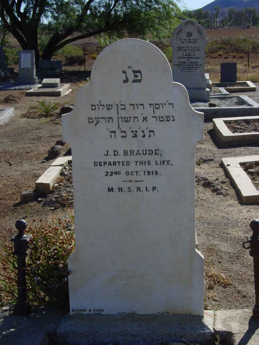 BRAUDE J.D. -1918