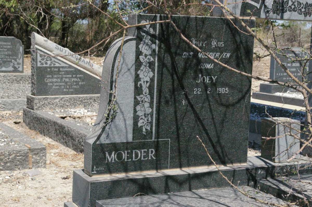 JAGER Pieter, de 1904-1977 &amp; Joey 1905-