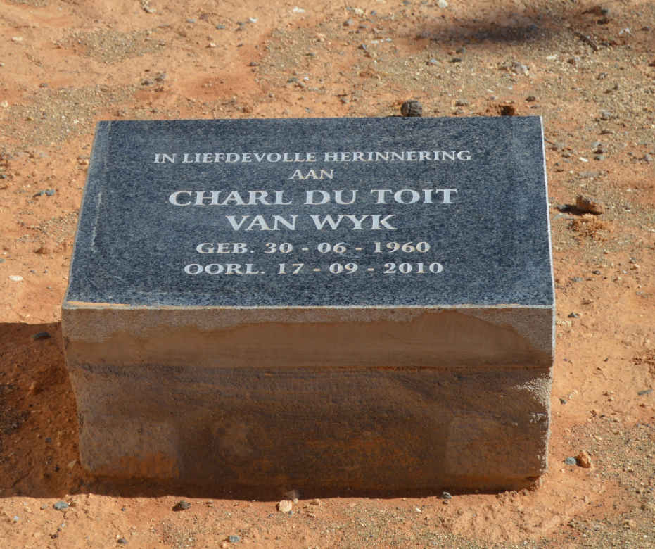WYK Charl Du Toit, van 1960-2010