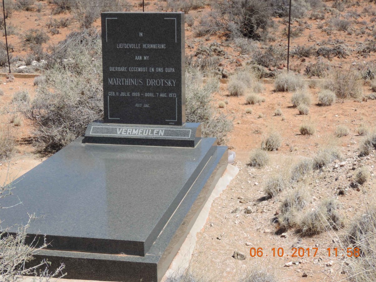 VERMEULEN Marthinus Drotsky 1909-1973